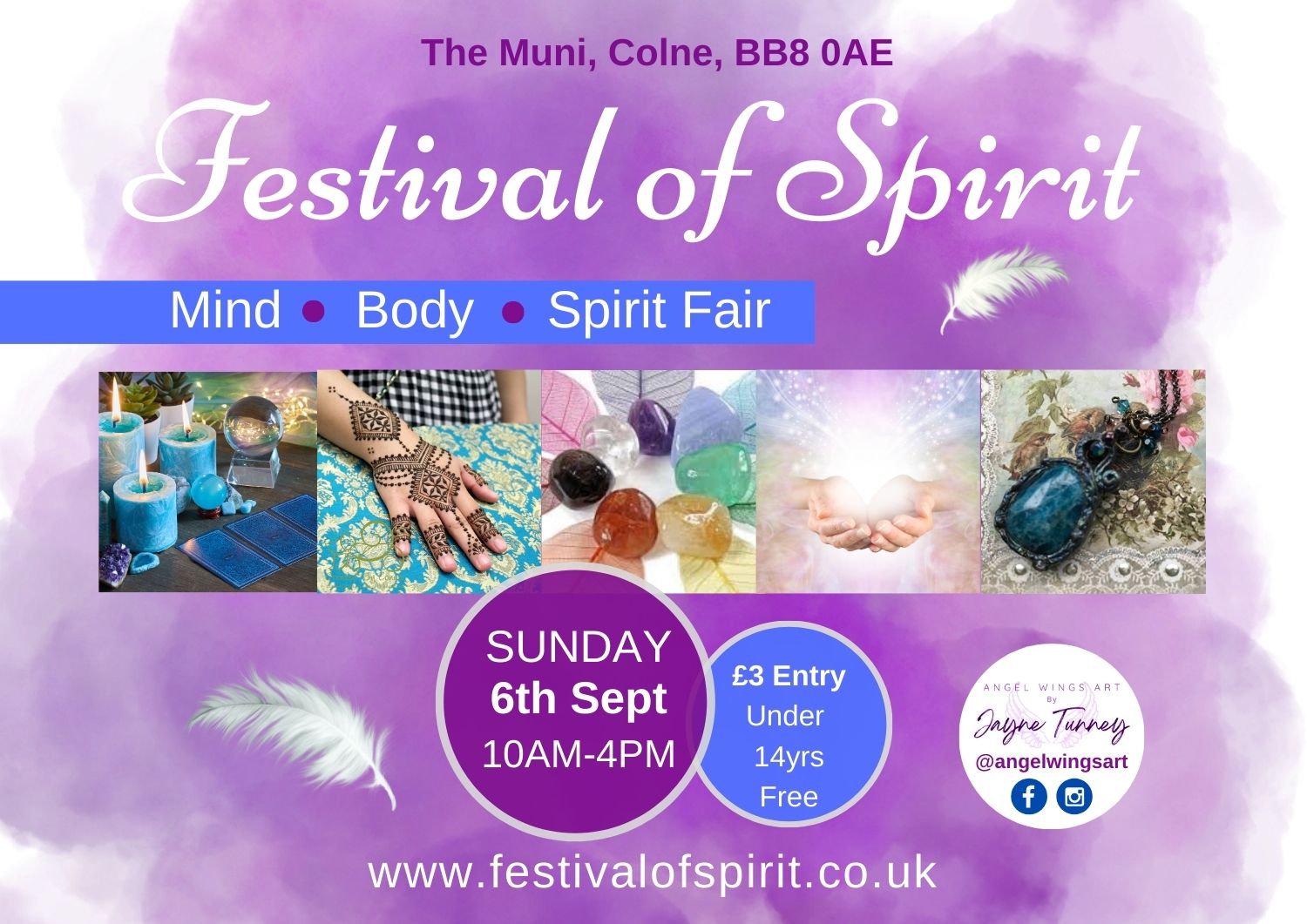 Festival of Spirit 2026 Colne Lancashire